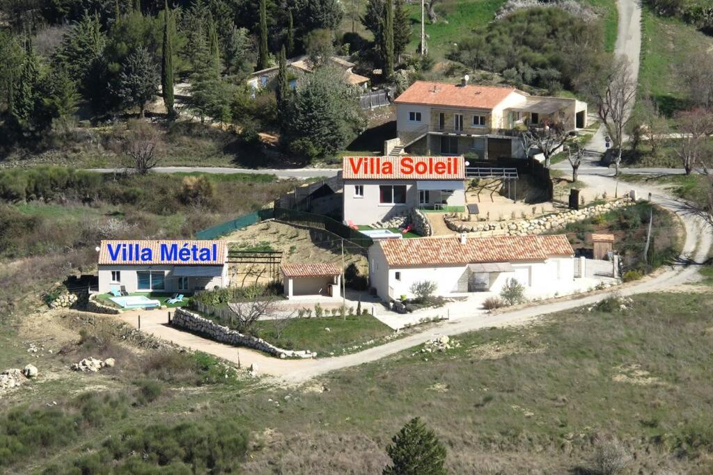 Les Villas Dorees - Villa Soleil Face Au Mont Ventoux Plaisians Εξωτερικό φωτογραφία